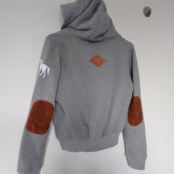 Spiced Equestrian Cuddle Hoodie in Pepper, Size Small - Picture 5 of 11